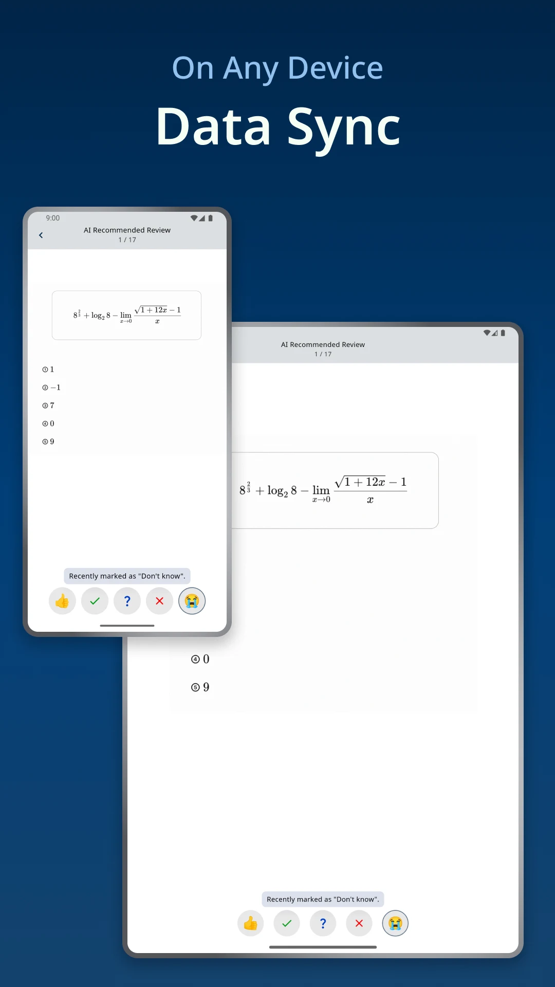 Missnote: Exam Mistake Log screenshot